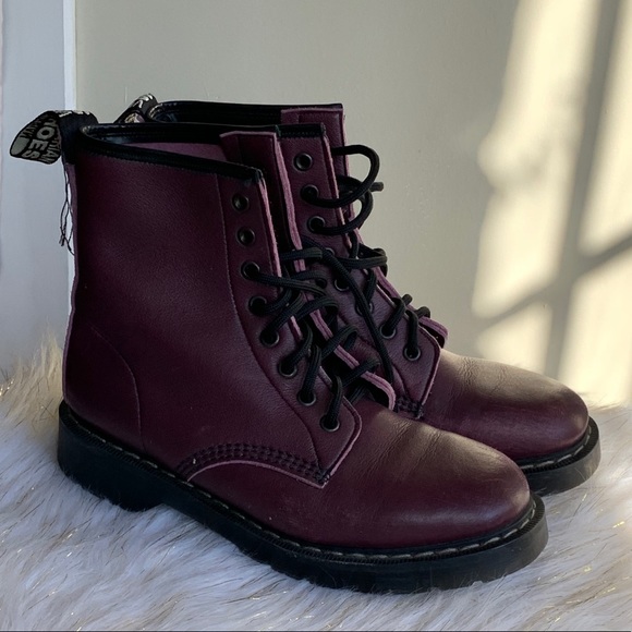 Vegetarian Shoes Shoes - Vegetarian 🛩 Shoes burgundy boots size 6